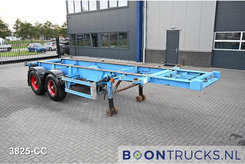Schweriner Nutzfahrzeuge CS 20 CHASSIS | 20ft * STEEL SUSPENSION * BPW / DRUM * 9x AVAILABLE - Транспортер на контејнер/ Полуприколка со променливо тело: слика 4 Schweriner Nutzfahrzeuge CS 20 CHASSIS | 20ft * STEEL SUSPENSION * BPW / DRUM * 9x AVAILABLE - Транспортер на контејнер/ Полуприколка со променливо тело: слика 4