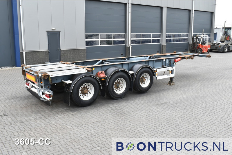 Van Hool 3B0071 TANK CHASSIS | 20-30ft * ADR: FL, AT, OX * 3840 KG * LIFT AXLE - Транспортер на контејнер/ Полуприколка со променливо тело: слика 1 Van Hool 3B0071 TANK CHASSIS | 20-30ft * ADR: FL, AT, OX * 3840 KG * LIFT AXLE - Транспортер на контејнер/ Полуприколка со променливо тело: слика 1