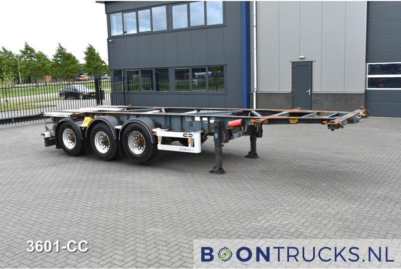 Van Hool 3B0071 TANK CHASSIS | 20-30ft * ADR: FL, AT, OX * 3840 KG * LIFT AXLE - Транспортер на контејнер/ Полуприколка со променливо тело: слика 3 Van Hool 3B0071 TANK CHASSIS | 20-30ft * ADR: FL, AT, OX * 3840 KG * LIFT AXLE - Транспортер на контејнер/ Полуприколка со променливо тело: слика 3