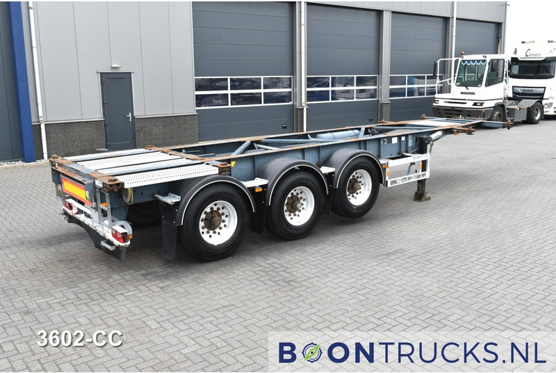 Van Hool 3B0071 TANK CHASSIS | 20-30ft * ADR: FL, AT, OX * 3840 KG * LIFT AXLE - Транспортер на контејнер/ Полуприколка со променливо тело: слика 1 Van Hool 3B0071 TANK CHASSIS | 20-30ft * ADR: FL, AT, OX * 3840 KG * LIFT AXLE - Транспортер на контејнер/ Полуприколка со променливо тело: слика 1