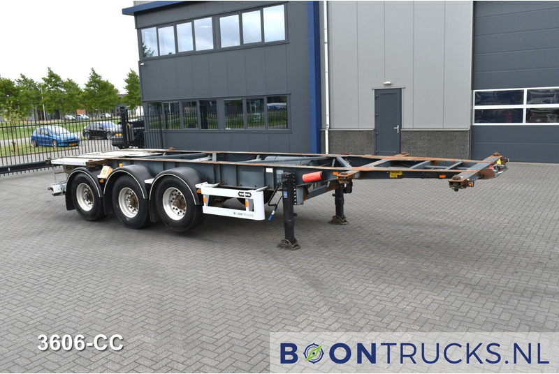 Van Hool 3B0071 TANK CHASSIS | 20-30ft * ADR: FL, AT, OX * 3840 KG * LIFT AXLE - Транспортер на контејнер/ Полуприколка со променливо тело: слика 4 Van Hool 3B0071 TANK CHASSIS | 20-30ft * ADR: FL, AT, OX * 3840 KG * LIFT AXLE - Транспортер на контејнер/ Полуприколка со променливо тело: слика 4
