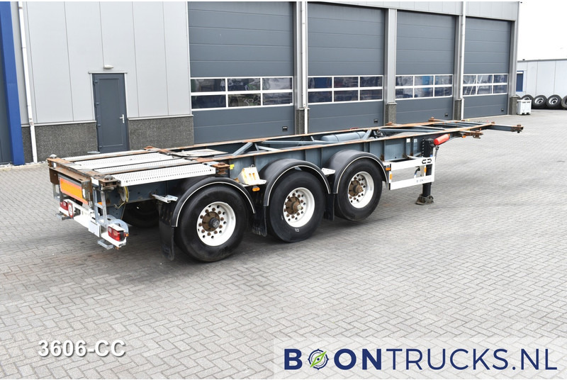 Van Hool 3B0071 TANK CHASSIS | 20-30ft * ADR: FL, AT, OX * 3840 KG * LIFT AXLE - Транспортер на контејнер/ Полуприколка со променливо тело: слика 1 Van Hool 3B0071 TANK CHASSIS | 20-30ft * ADR: FL, AT, OX * 3840 KG * LIFT AXLE - Транспортер на контејнер/ Полуприколка со променливо тело: слика 1