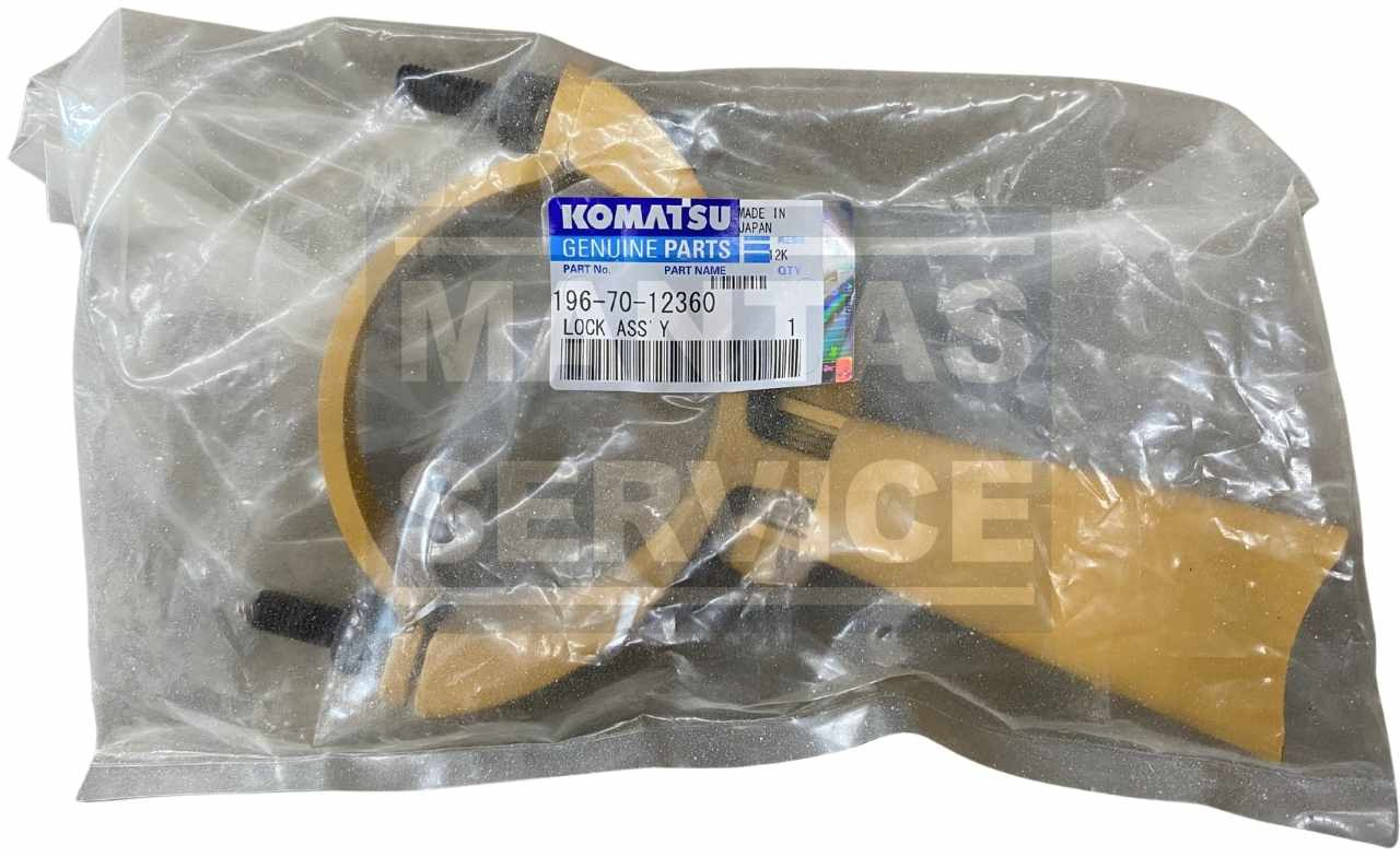 KOMATSU LOCK ASSY 196-70-12360 - Резервни делови за Градежна машина: слика 1 KOMATSU LOCK ASSY 196-70-12360 - Резервни делови за Градежна машина: слика 1