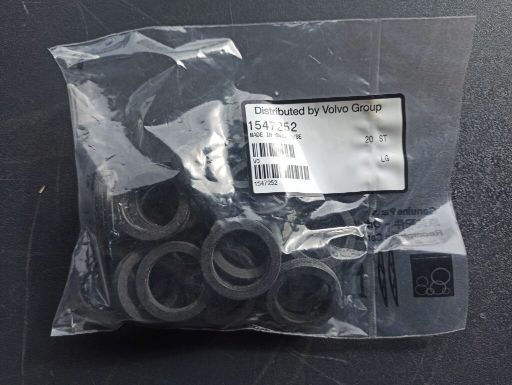 VOLVO SEALING RING - 1547252 - Заптивка на моторот за Камион: слика 1 VOLVO SEALING RING - 1547252 - Заптивка на моторот за Камион: слика 1