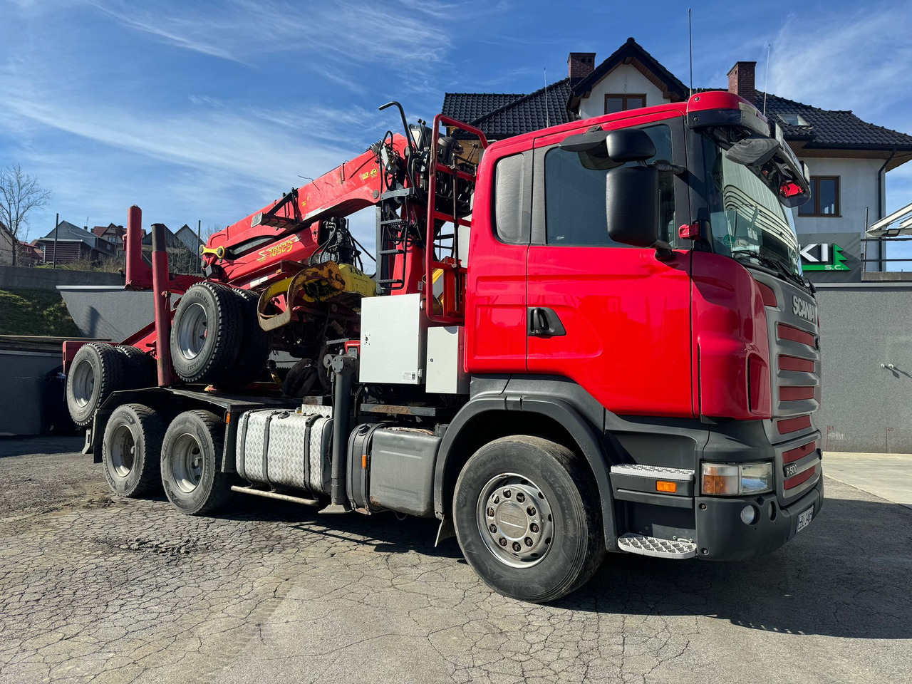 SCANIA R500 - Камион за дрва, Камион со кран: слика 2 SCANIA R500 - Камион за дрва, Камион со кран: слика 2