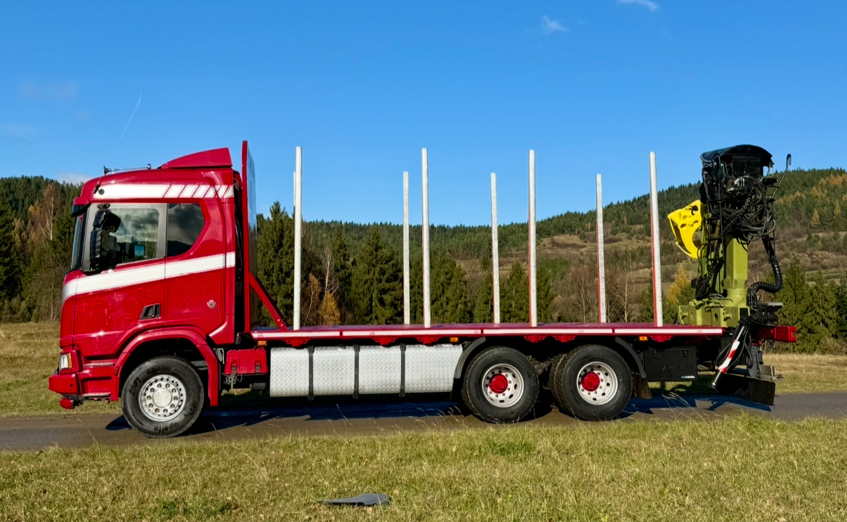 SCANIA R520 XT - Камион за дрва, Камион со кран: слика 3 SCANIA R520 XT - Камион за дрва, Камион со кран: слика 3