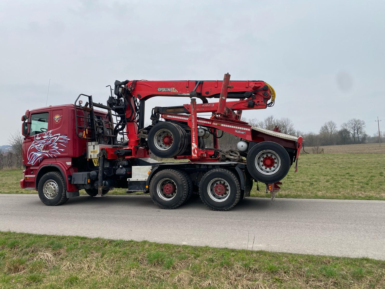 SCANIA R620 - Камион за дрва, Камион со кран: слика 2 SCANIA R620 - Камион за дрва, Камион со кран: слика 2