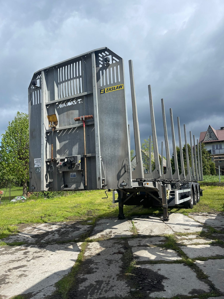 ZASŁAW D651A - Полуприколка за дрва: слика 1 ZASŁAW D651A - Полуприколка за дрва: слика 1