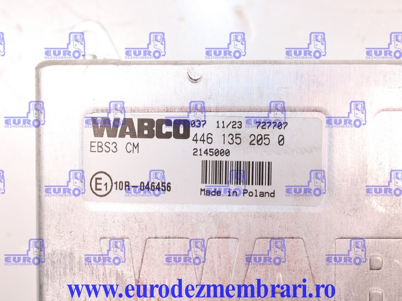 CALCULATOR EBS3 CM DAF XF XG 2145000, 4461352050 - Единица за контрола за Камион: слика 3 CALCULATOR EBS3 CM DAF XF XG 2145000, 4461352050 - Единица за контрола за Камион: слика 3