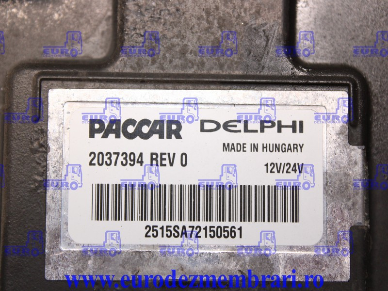 CALCULATOR MOTOR DAF XF106 2037394, 2160700, 2295122, 2298833 - Единица за контрола за Камион: слика 4 CALCULATOR MOTOR DAF XF106 2037394, 2160700, 2295122, 2298833 - Единица за контрола за Камион: слика 4