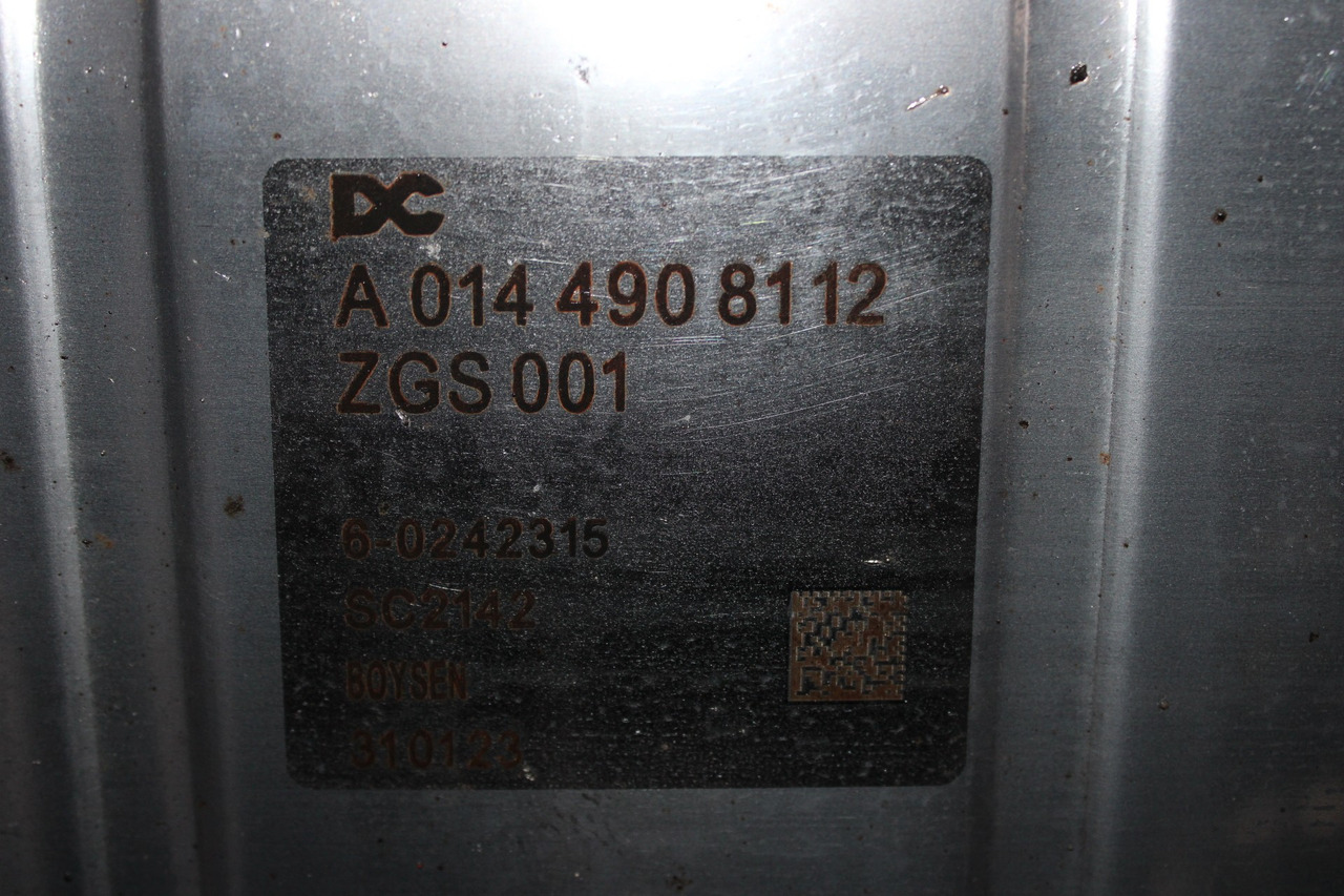 CATALIZATOR MERCEDES ACTROS MP5 A0144908112 - Каталитички конвертор за Камион: слика 4 CATALIZATOR MERCEDES ACTROS MP5 A0144908112 - Каталитички конвертор за Камион: слика 4