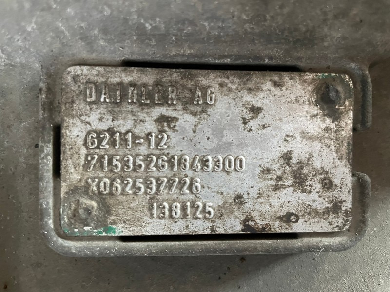 CUTIE DE VITEZE FARA RETARDER MERCEDES MP4 G211-12 - Менувач за Камион: слика 5 CUTIE DE VITEZE FARA RETARDER MERCEDES MP4 G211-12 - Менувач за Камион: слика 5