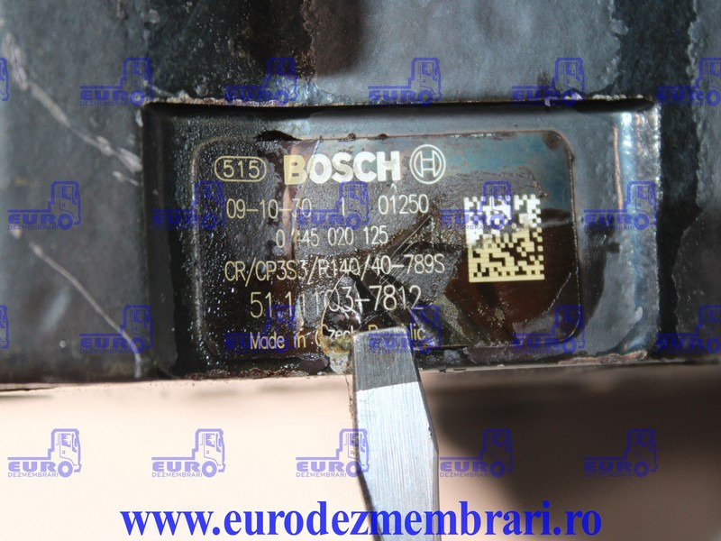 POMPA INALTA PRESIUNE MAN D20 D26 51.11103.7812, 51.11103.7792, 51.11103.7846 - Пумпа за гориво за Камион: слика 3 POMPA INALTA PRESIUNE MAN D20 D26 51.11103.7812, 51.11103.7792, 51.11103.7846 - Пумпа за гориво за Камион: слика 3