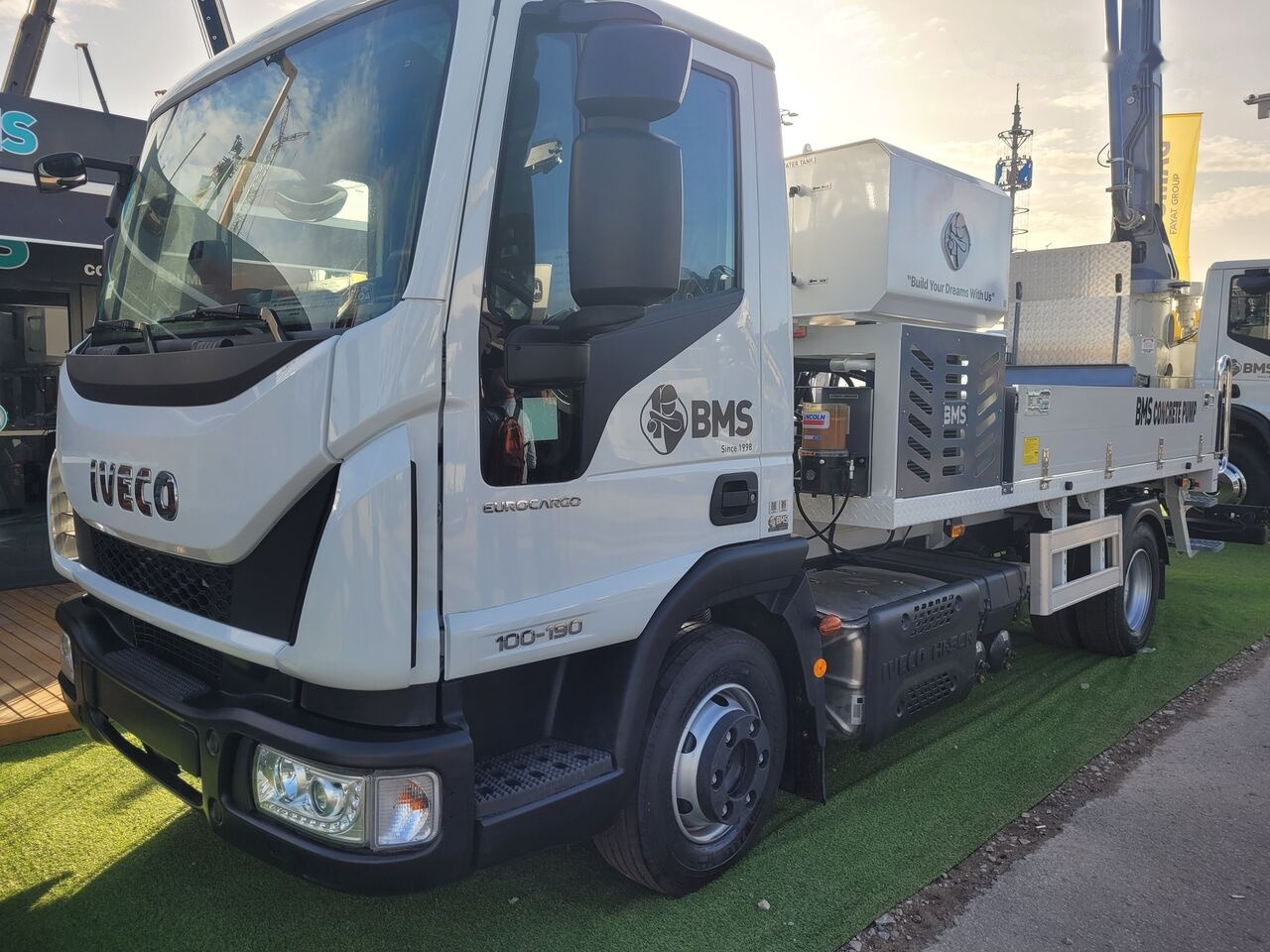 Нов Камион со бетонска пумпа MERCEDES-BENZ New BMS BLP 14-09 on chassis: слика 19