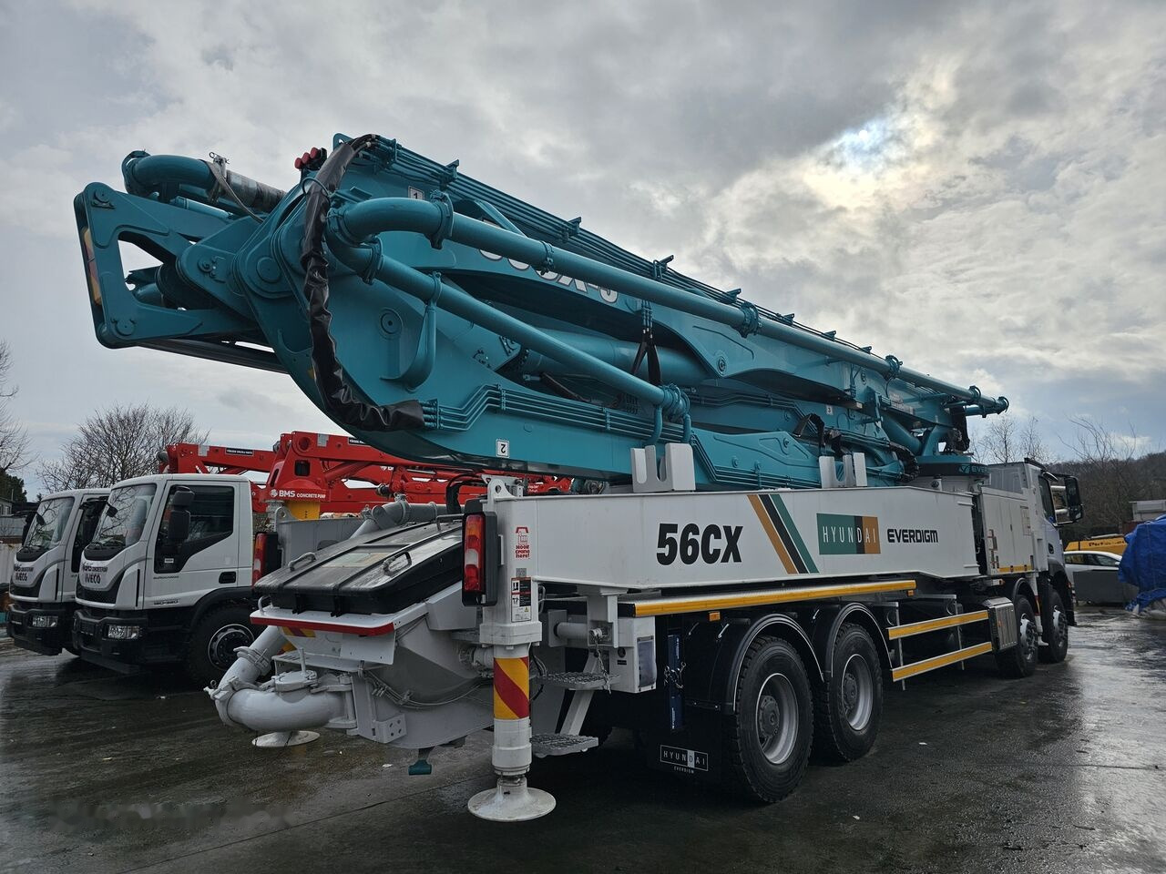 Нов Камион со бетонска пумпа Mercedes-Benz Arocs 4143 P E6: слика 7 Нов Камион со бетонска пумпа Mercedes-Benz Arocs 4143 P E6: слика 7