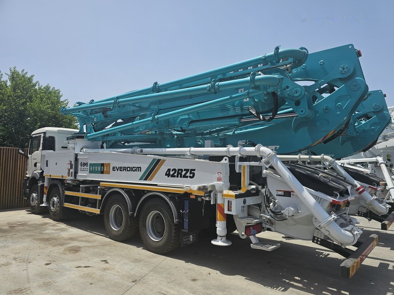 Нов Камион со бетонска пумпа Mercedes-Benz New Everdigm ECP 42 CX 5 ECP 42 CX5 on chassis: слика 12