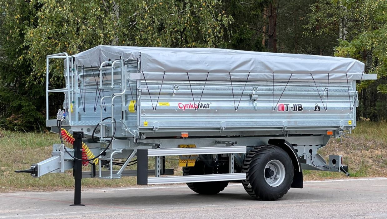 Cynkomet Przyczepa 6 T / ANHÄNGER / TRAILER - Земјоделска приколка за истурање/ Истурач: слика 3 Cynkomet Przyczepa 6 T / ANHÄNGER / TRAILER - Земјоделска приколка за истурање/ Истурач: слика 3