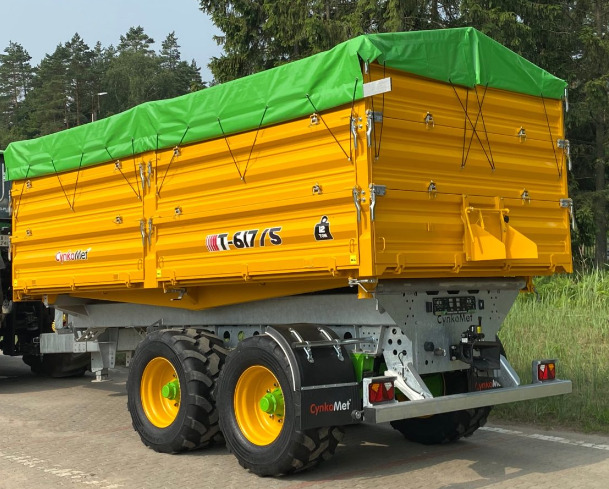 Cynkomet Przyczepa Tandem 15,5 t / Tandemanhänger / Tandem trailer / Тандемный прицеп - Земјоделска приколка за истурање/ Истурач: слика 2 Cynkomet Przyczepa Tandem 15,5 t / Tandemanhänger / Tandem trailer / Тандемный прицеп - Земјоделска приколка за истурање/ Истурач: слика 2