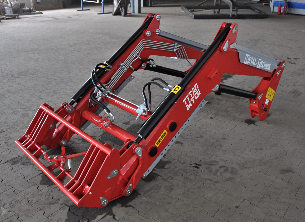 Metal - Technik Ładowacz czoŁowy / Frontlader / Front loader / Фронтальный погрузчик - Преден утоварувач за трактор: слика 1 Metal - Technik Ładowacz czoŁowy / Frontlader / Front loader / Фронтальный погрузчик - Преден утоварувач за трактор: слика 1