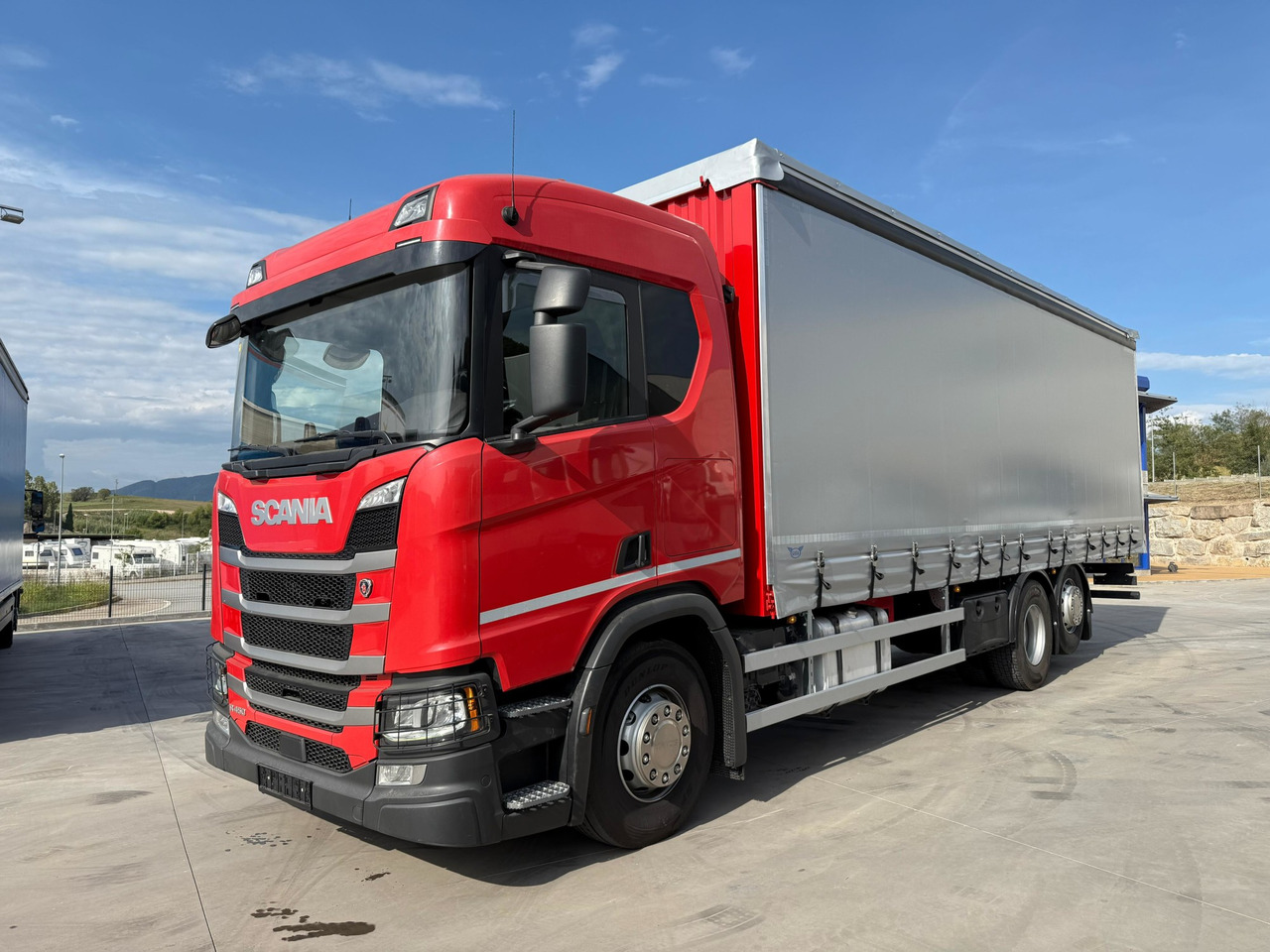 SCANIA R450 E6 (Tauliner) - Камион со церада: слика 1 SCANIA R450 E6 (Tauliner) - Камион со церада: слика 1