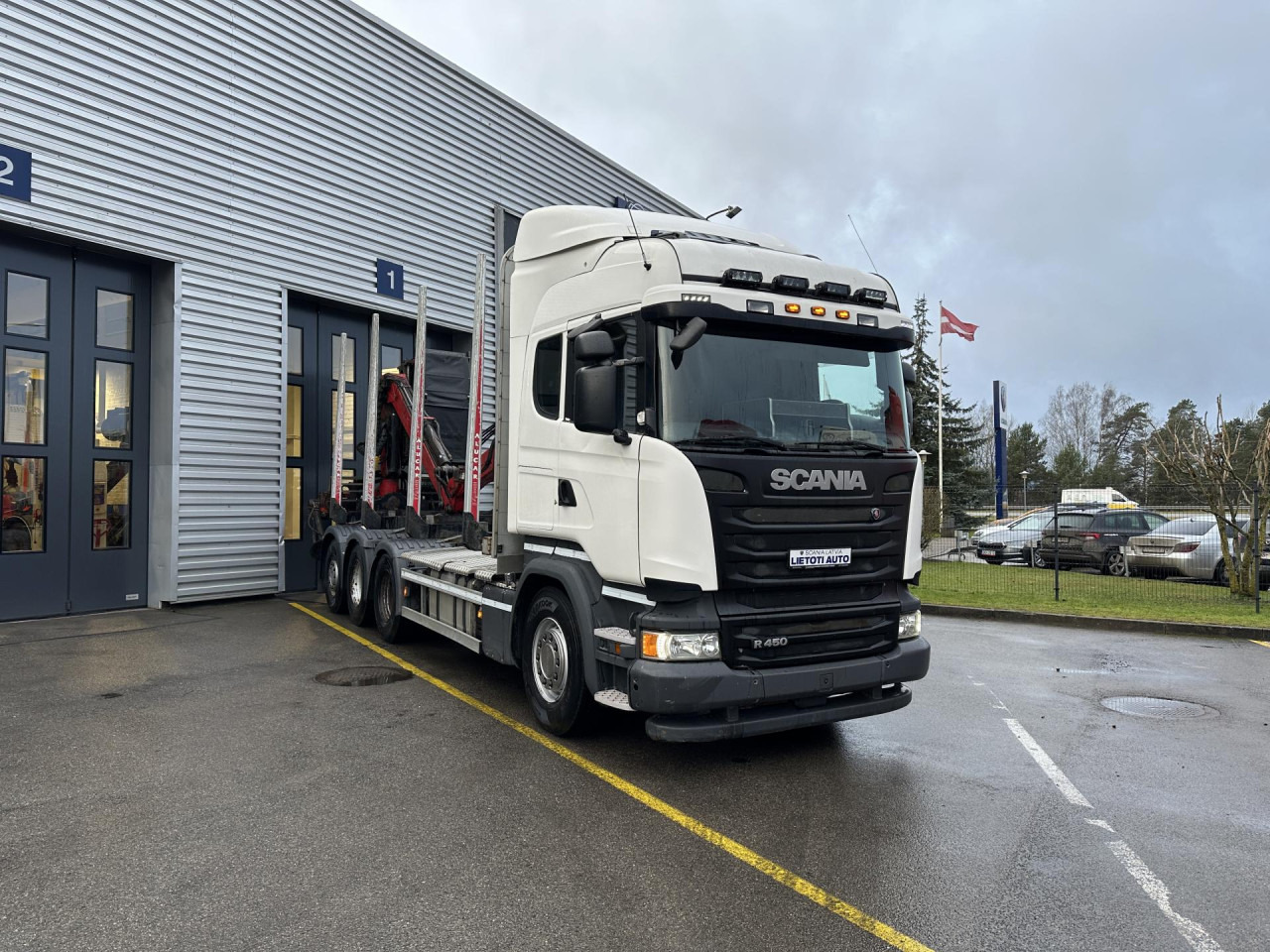 SCANIA R 450 LB8x4*4HNB - Камион со кабинска шасија: слика 1 SCANIA R 450 LB8x4*4HNB - Камион со кабинска шасија: слика 1