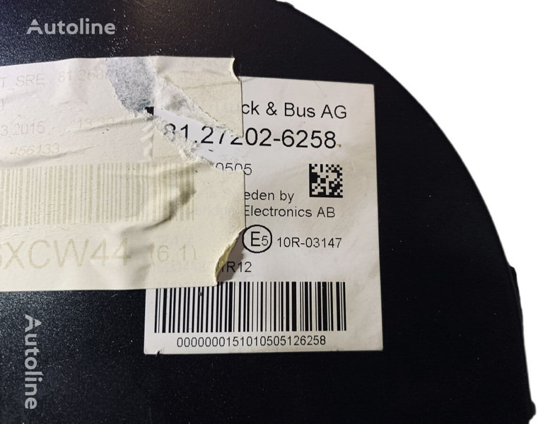 MAN TGX - Контролна табла: слика 3 MAN TGX - Контролна табла: слика 3