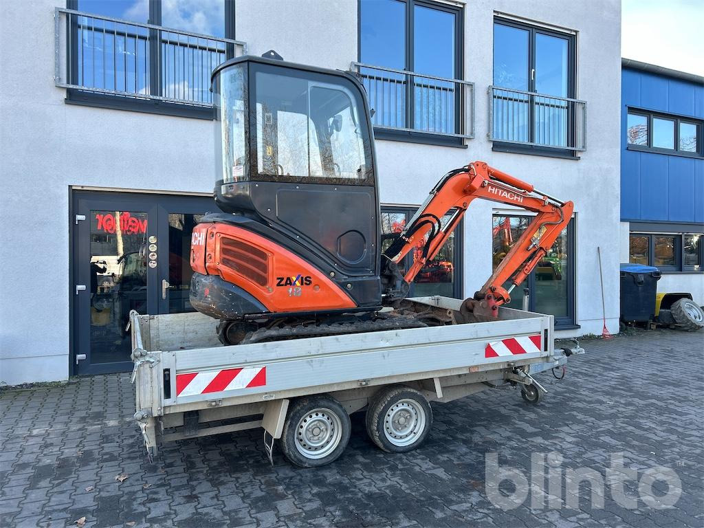 Hitachi Zaxis 18 CLR - Meyer Fahrzeugbau - Dreiseitenkipper 3 t - Мини багер: слика 3 Hitachi Zaxis 18 CLR - Meyer Fahrzeugbau - Dreiseitenkipper 3 t - Мини багер: слика 3