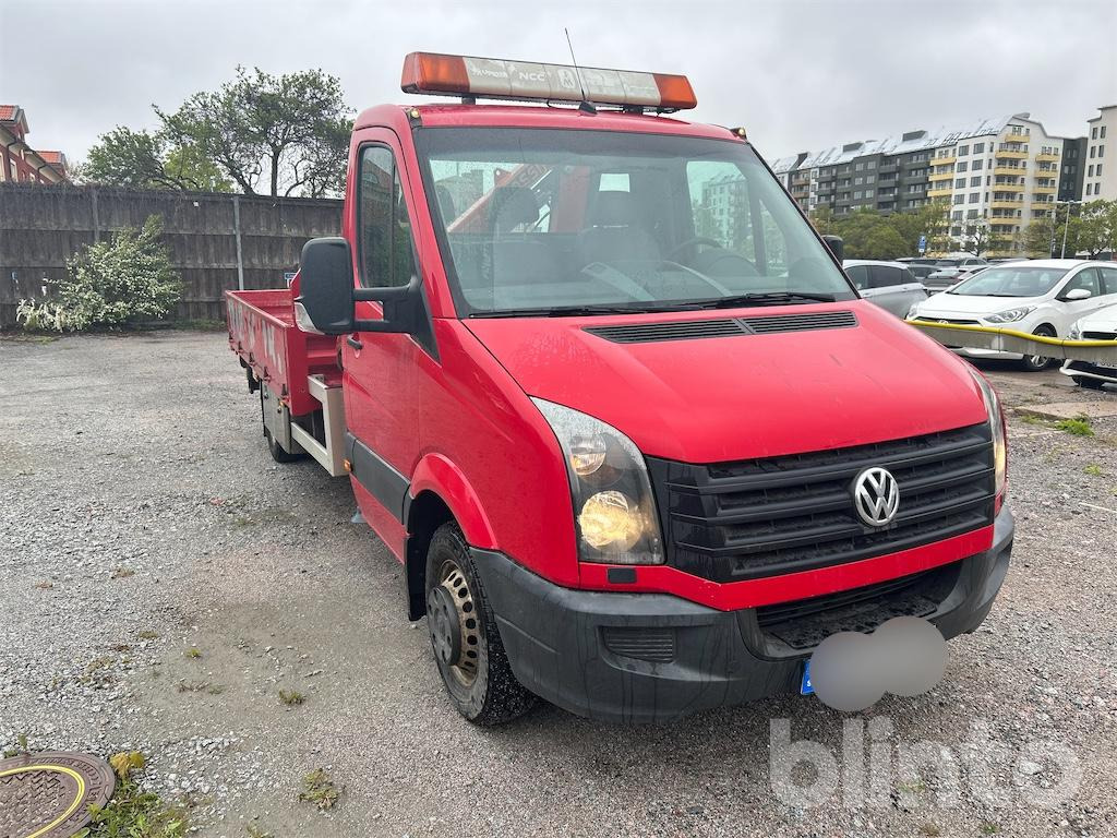 Volkswagen Crafter 50 flakbil med kran - Камион: слика 3 Volkswagen Crafter 50 flakbil med kran - Камион: слика 3