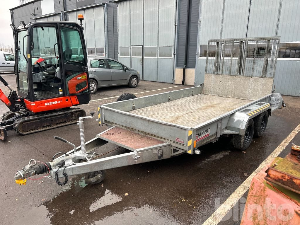 NUGENT TRAILERS 02-2 - Приколка за градежни машини: слика 1 NUGENT TRAILERS 02-2 - Приколка за градежни машини: слика 1