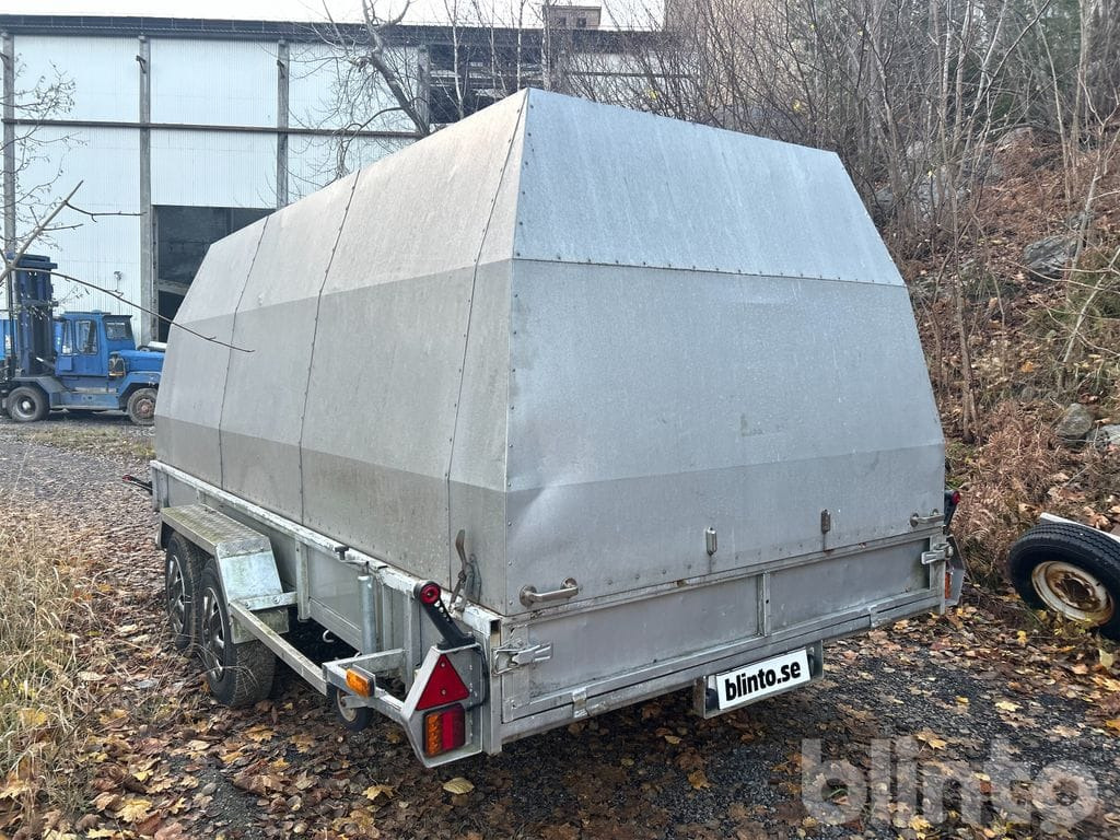 Приколка FOBO 3000 CXSB med ramper / Nybesiktigad: слика 6