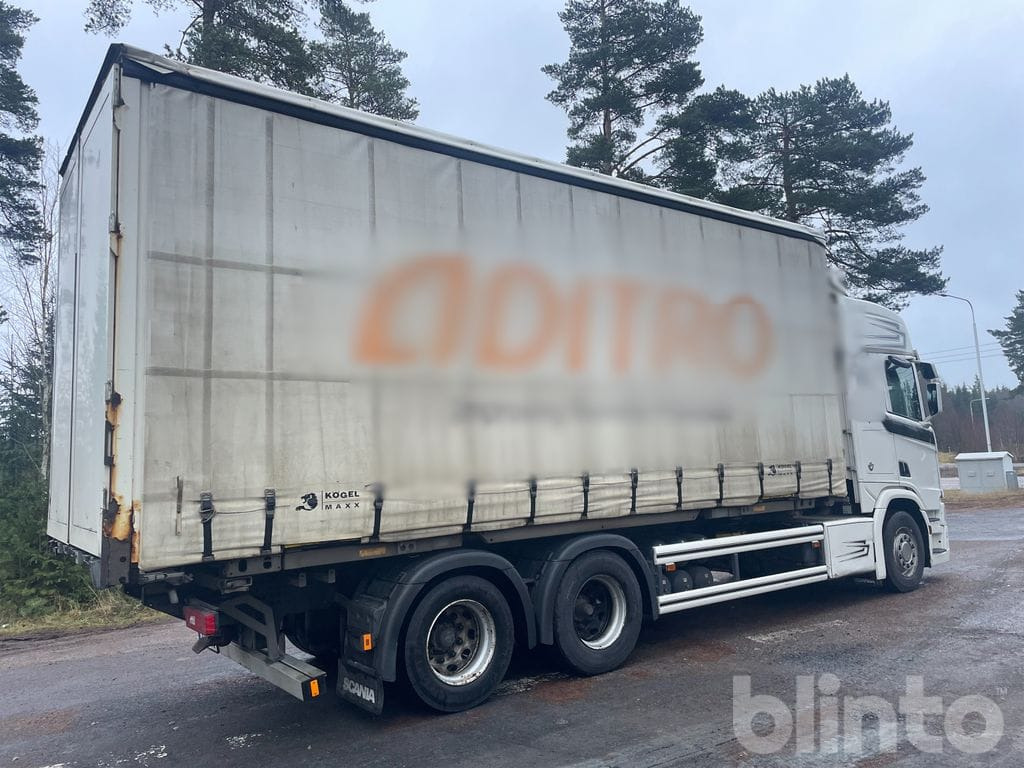 SCANIA R580 B6X2NB Nextgen - Камион со церада: слика 3 SCANIA R580 B6X2NB Nextgen - Камион со церада: слика 3