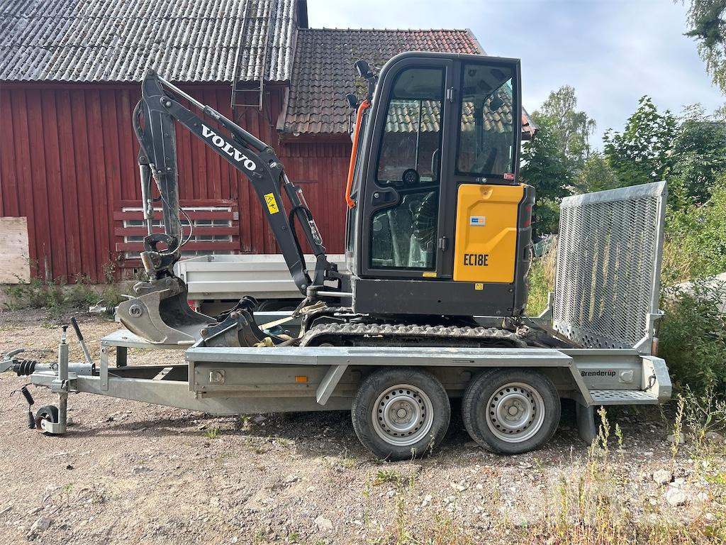 Volvo EC18E med släp - Мини багер: слика 4 Volvo EC18E med släp - Мини багер: слика 4
