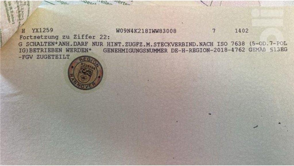 Приколка сандучар Walther N4K218 (2018): слика 6