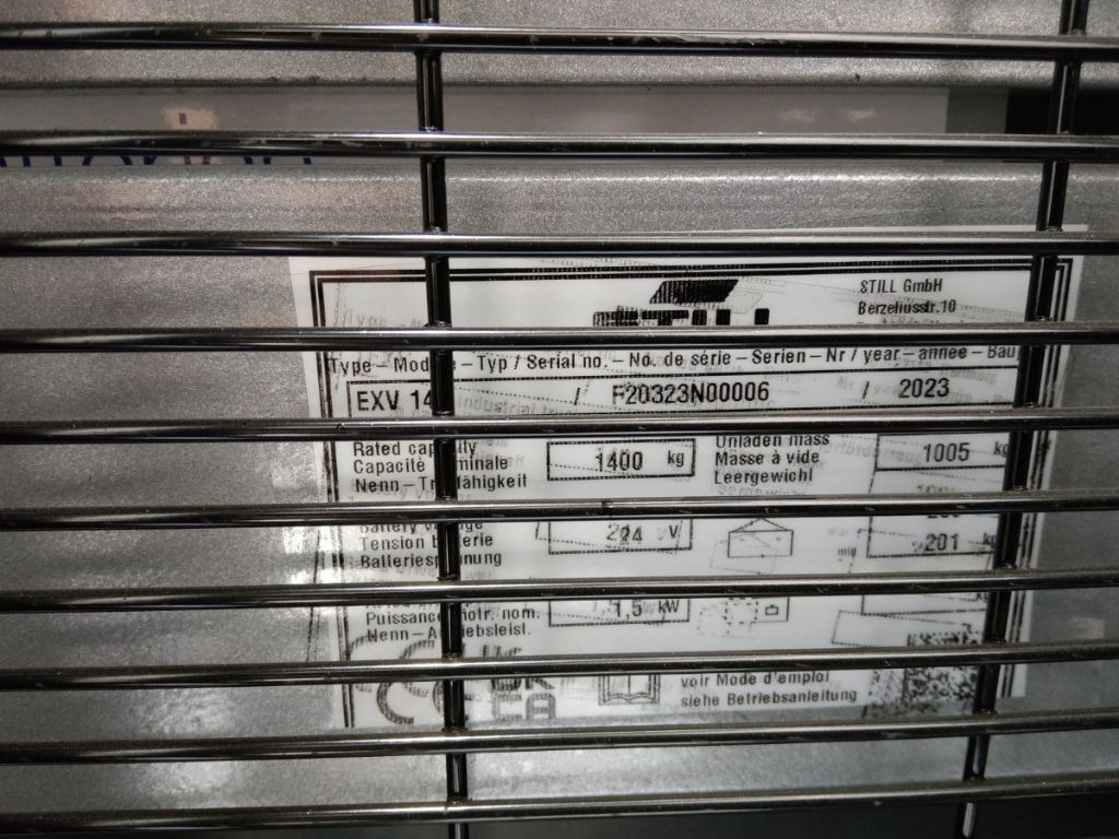 Still EXV14/BATT.NEU - Сложувач: слика 5 Still EXV14/BATT.NEU - Сложувач: слика 5