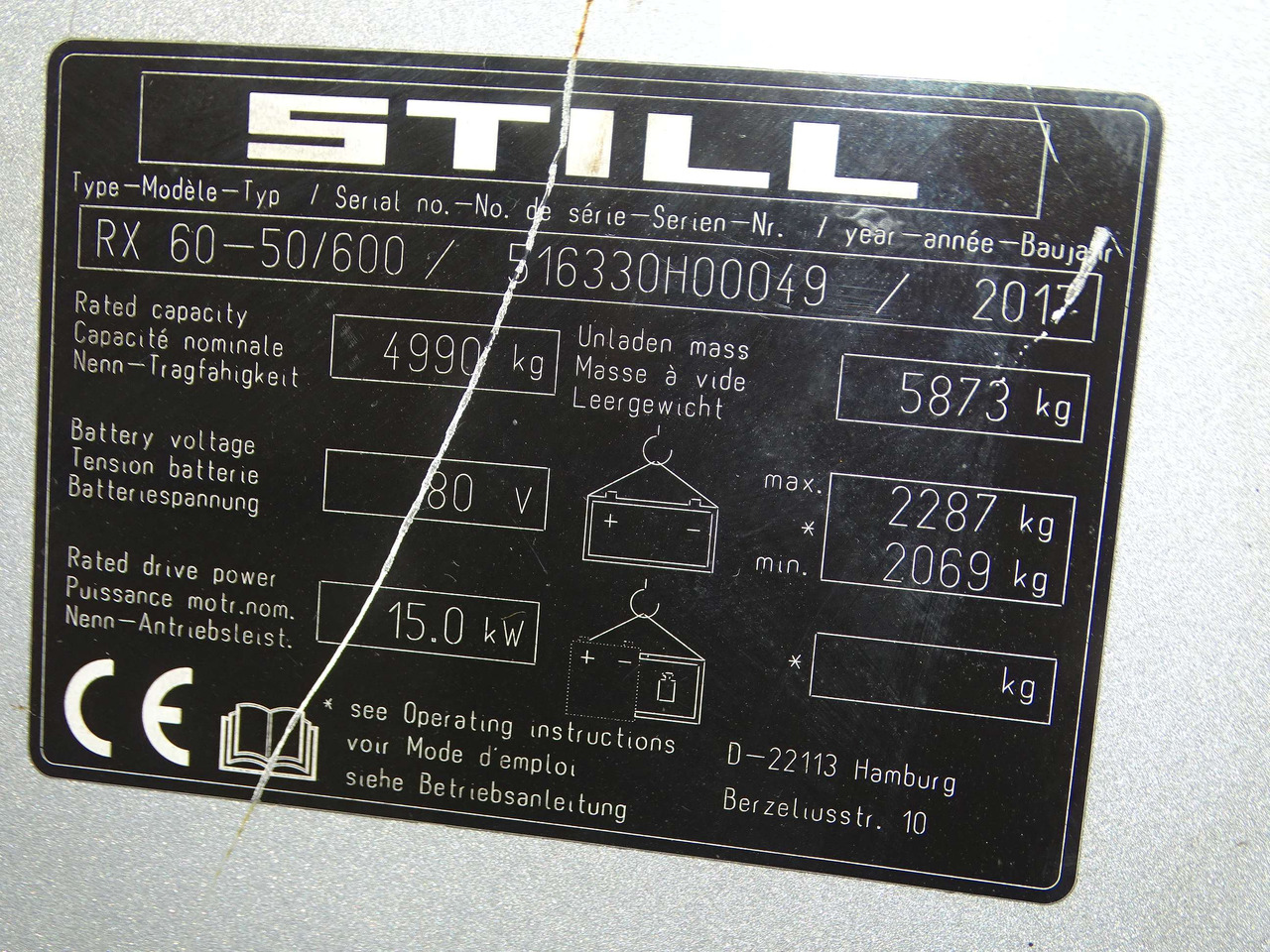 Still RX60-50/600 - Електричен вилушкар: слика 5 Still RX60-50/600 - Електричен вилушкар: слика 5