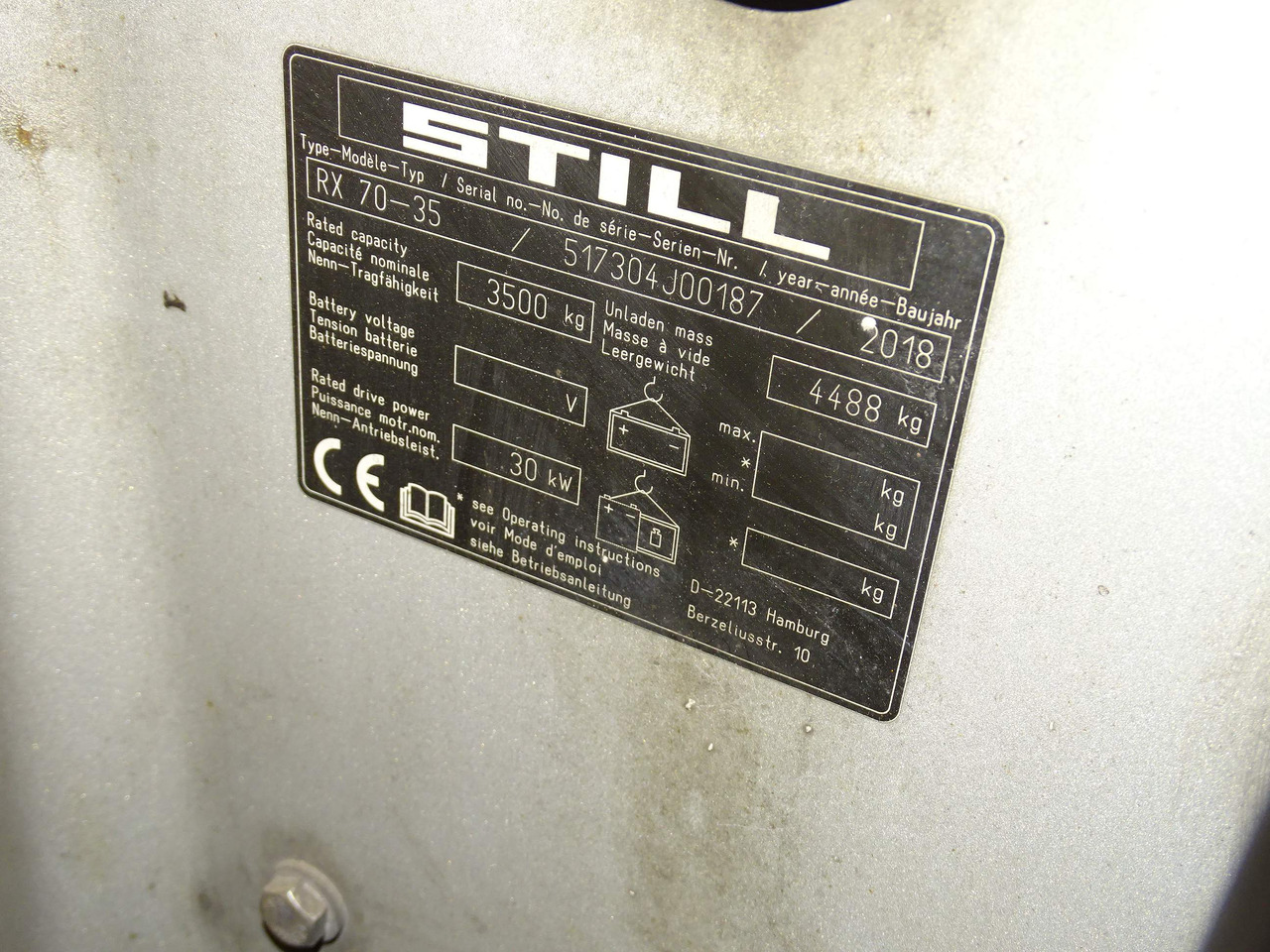 Still RX70-35 - Дизел вилушкар: слика 5 Still RX70-35 - Дизел вилушкар: слика 5