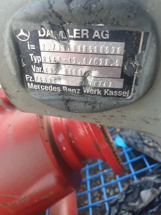Mercedes Actros MP4 Euro 6 rear axle A9603502430 - Задна оска за Камион: слика 4 Mercedes Actros MP4 Euro 6 rear axle A9603502430 - Задна оска за Камион: слика 4