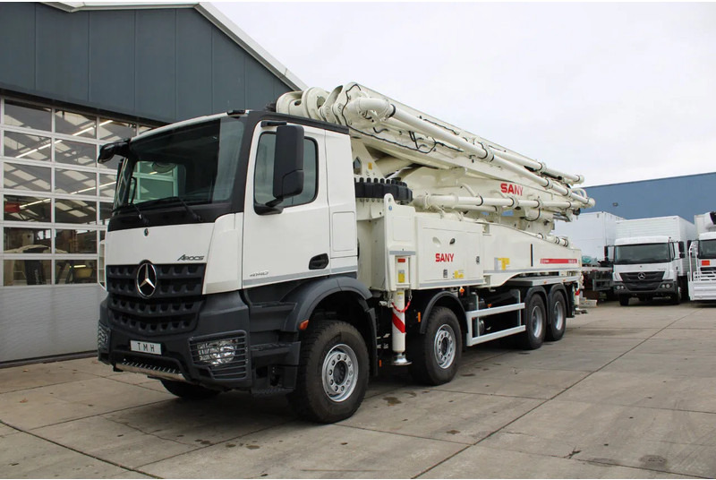 Mercedes-Benz Arocs 4140 8x4 Sany SY49 Concrete Pump Build by Putzmeister - Камион со бетонска пумпа: слика 1 Mercedes-Benz Arocs 4140 8x4 Sany SY49 Concrete Pump Build by Putzmeister - Камион со бетонска пумпа: слика 1