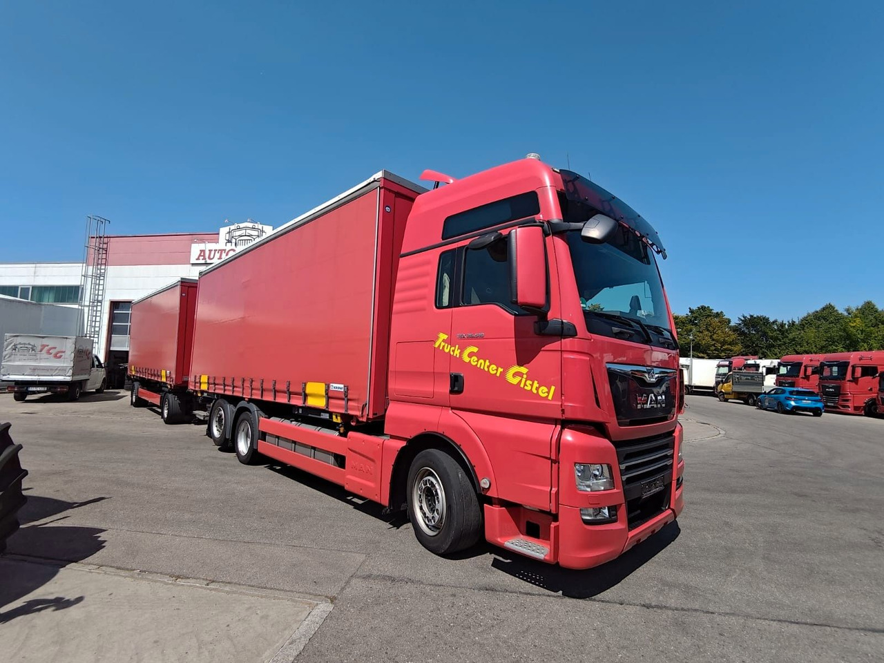 MAN TGX 26.510 6x2-4 LL*WB*Krone AZ18 + Krone WP7.3 - Транспортер на контејнер/ Камион со променливо тело: слика 1 MAN TGX 26.510 6x2-4 LL*WB*Krone AZ18 + Krone WP7.3 - Транспортер на контејнер/ Камион со променливо тело: слика 1