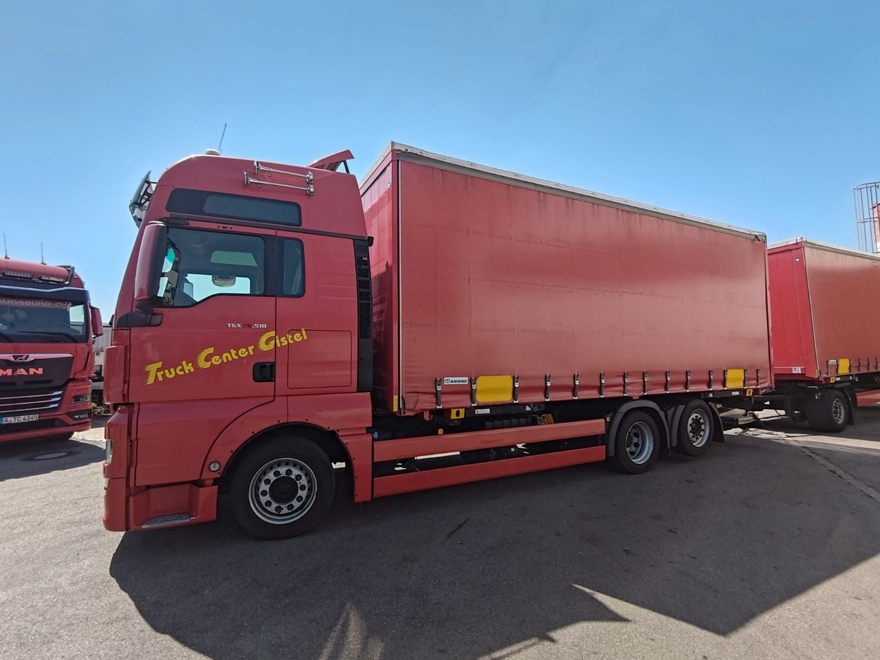 MAN TGX 26.510 6x2-4 LL*WB*Krone AZ18 + Krone WP7.3 - Транспортер на контејнер/ Камион со променливо тело: слика 2 MAN TGX 26.510 6x2-4 LL*WB*Krone AZ18 + Krone WP7.3 - Транспортер на контејнер/ Камион со променливо тело: слика 2