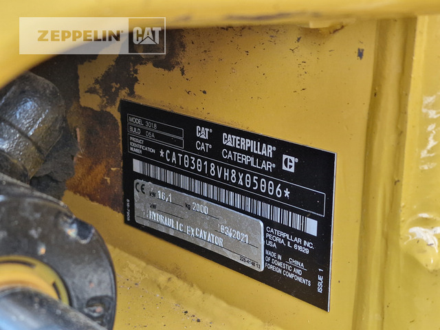 Cat 301.8-05A - Мини багер: слика 2 Cat 301.8-05A - Мини багер: слика 2