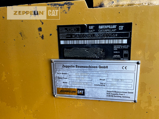 Cat 328DTUNNEL - Машина за дупчење тунел: слика 2 Cat 328DTUNNEL - Машина за дупчење тунел: слика 2