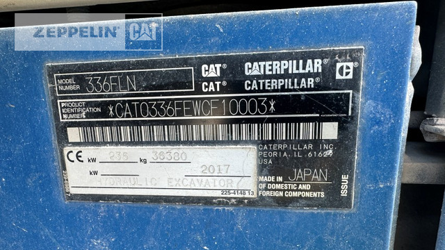 Cat 336FLNSB - Справувач со отпад/ Индустрија: слика 5 Cat 336FLNSB - Справувач со отпад/ Индустрија: слика 5