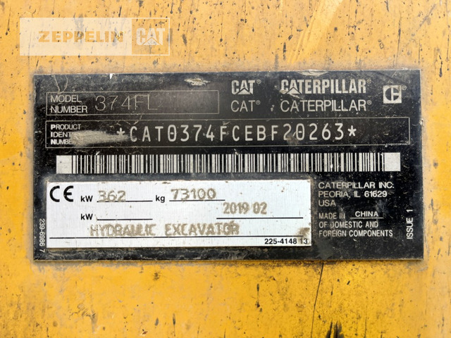Cat 374FL - Багер гасеничар: слика 2 Cat 374FL - Багер гасеничар: слика 2