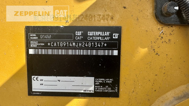 Cat 914M - Натоварувач на тркала: слика 5 Cat 914M - Натоварувач на тркала: слика 5