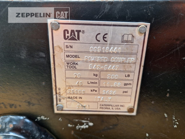 Cat CW10H - Брза спојка за Градежна машина: слика 3 Cat CW10H - Брза спојка за Градежна машина: слика 3