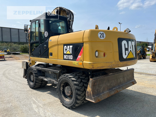 Cat M318D - Багер на тркала: слика 4 Cat M318D - Багер на тркала: слика 4