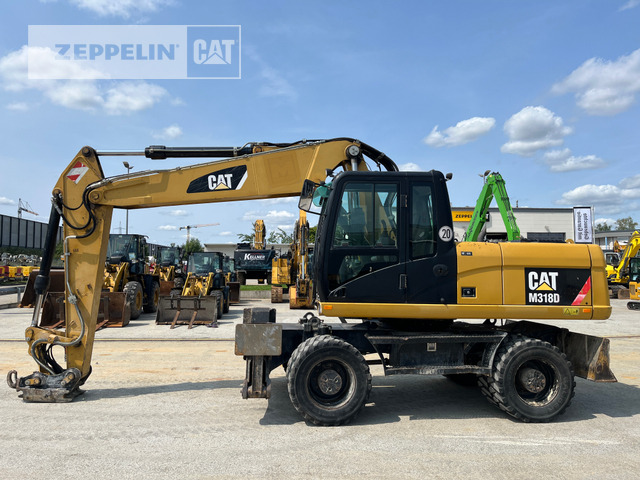 Cat M318D - Багер на тркала: слика 3 Cat M318D - Багер на тркала: слика 3