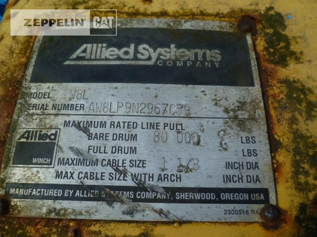 Komponenten ALLIED W8L - CAT D8 - Чекрек за Градежна машина: слика 3 Komponenten ALLIED W8L - CAT D8 - Чекрек за Градежна машина: слика 3