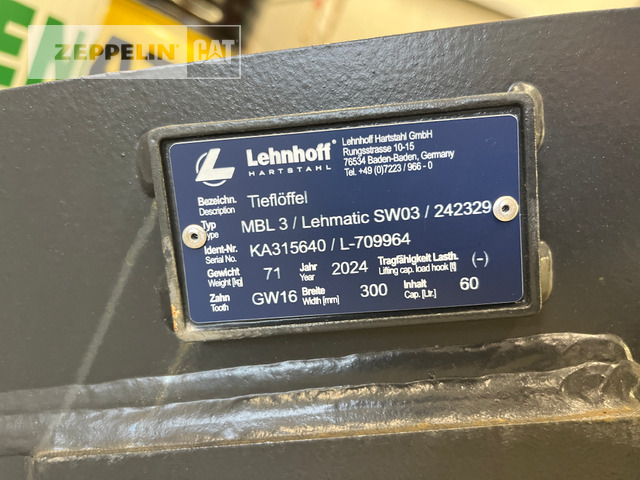 Komponenten TL300_MS03 NEU - Корпа за багер за Градежна машина: слика 3 Komponenten TL300_MS03 NEU - Корпа за багер за Градежна машина: слика 3